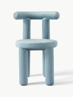 Fluwelen stoel Calan