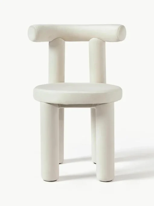 Fluwelen stoel Calan