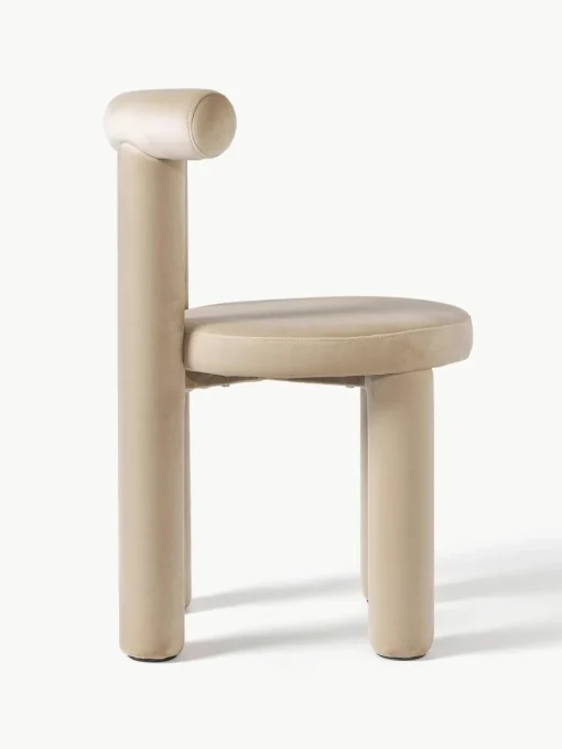 Fluwelen stoel Calan