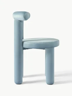 Fluwelen stoel Calan