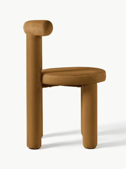 Fluwelen stoel Calan