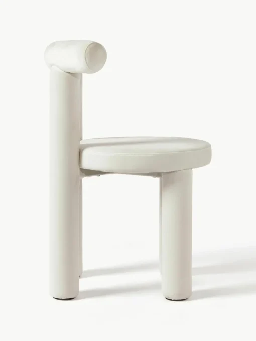 Fluwelen stoel Calan