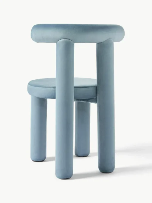 Fluwelen stoel Calan