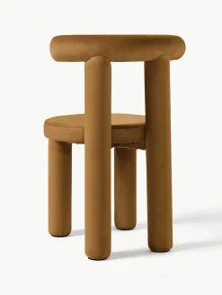 Fluwelen stoel Calan
