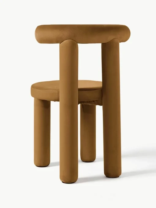 Fluwelen stoel Calan