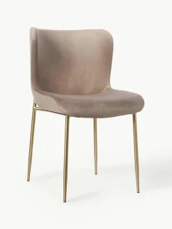 Fluwelen stoel Tess