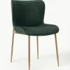 Fluwelen stoel Tess