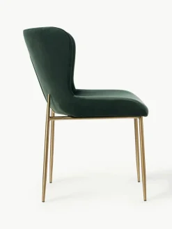 Fluwelen stoel Tess