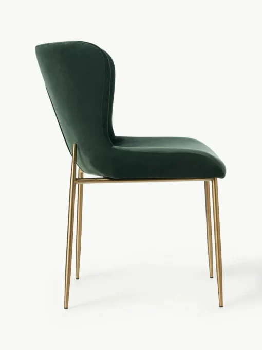Fluwelen stoel Tess