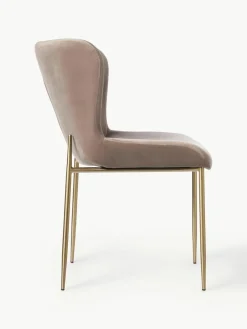 Fluwelen stoel Tess