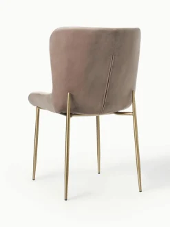 Fluwelen stoel Tess