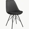 Fluwelen stoelen Eris, 2 stuks