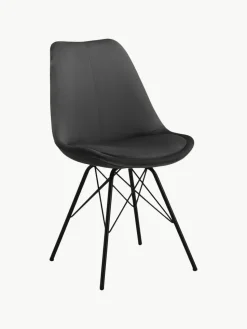 Fluwelen stoelen Eris, 2 stuks
