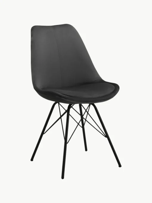 Fluwelen stoelen Eris, 2 stuks