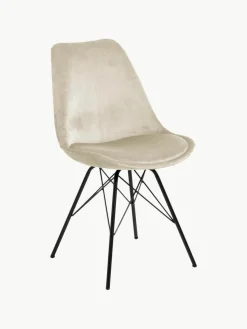 Fluwelen stoelen Eris, 2 stuks