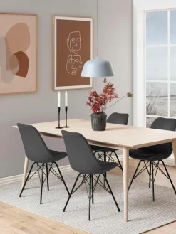 Fluwelen stoelen Eris, 2 stuks
