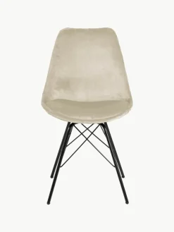 Fluwelen stoelen Eris, 2 stuks