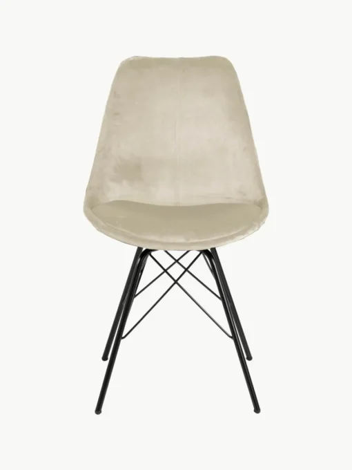 Fluwelen stoelen Eris, 2 stuks