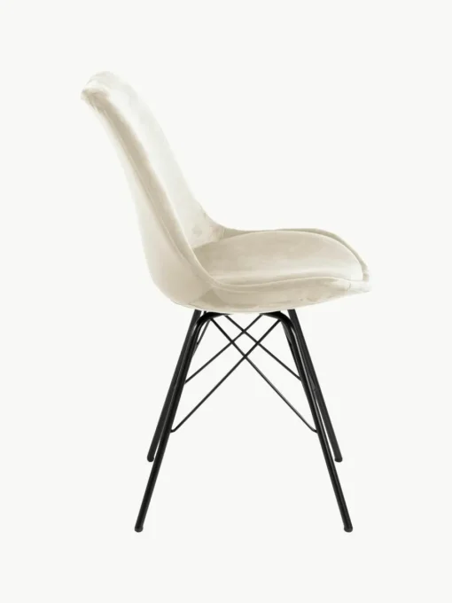 Fluwelen stoelen Eris, 2 stuks