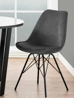 Fluwelen stoelen Eris, 2 stuks
