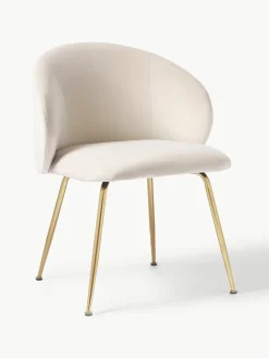Fluwelen stoelen Luisa, 2 stuks