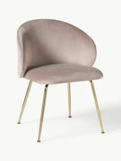 Fluwelen stoelen Luisa, 2 stuks