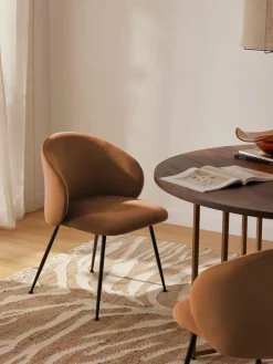 Fluwelen stoelen Luisa, 2 stuks