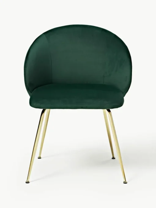 Fluwelen stoelen Luisa, 2 stuks