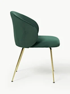 Fluwelen stoelen Luisa, 2 stuks