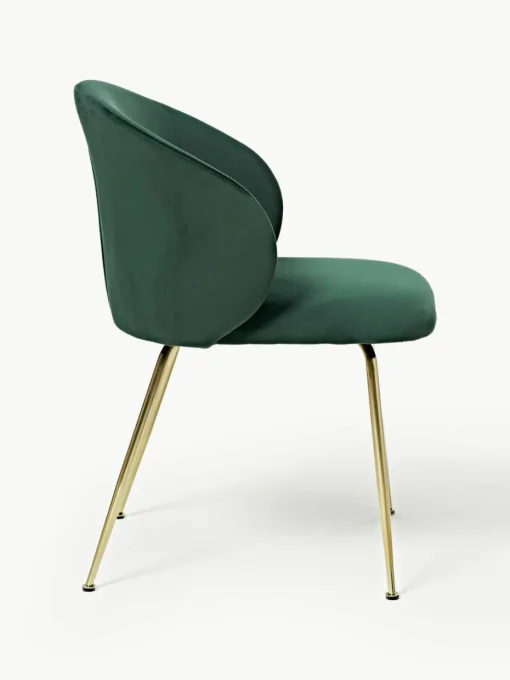 Fluwelen stoelen Luisa, 2 stuks