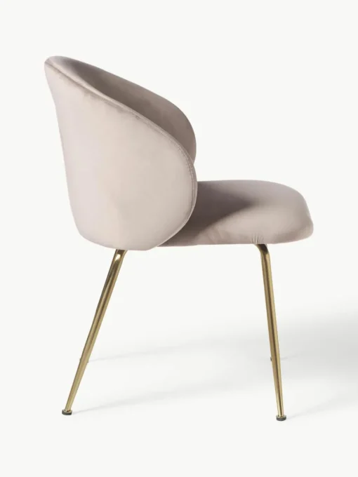 Fluwelen stoelen Luisa, 2 stuks