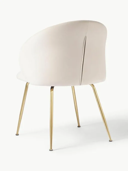Fluwelen stoelen Luisa, 2 stuks