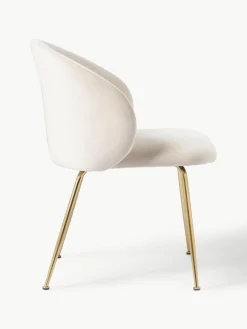Fluwelen stoelen Luisa, 2 stuks