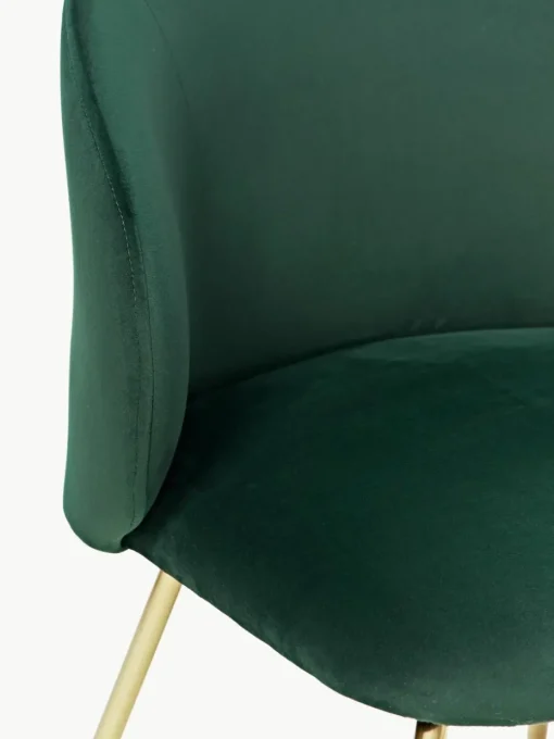 Fluwelen stoelen Luisa, 2 stuks