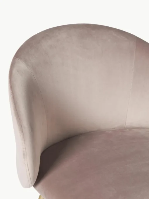 Fluwelen stoelen Luisa, 2 stuks