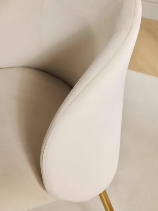 Fluwelen stoelen Luisa, 2 stuks