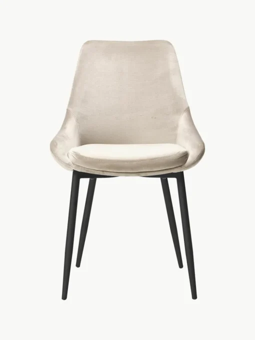 Fluwelen stoelen Sierra, 2 stuks