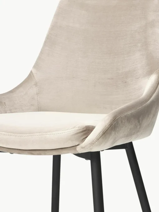 Fluwelen stoelen Sierra, 2 stuks