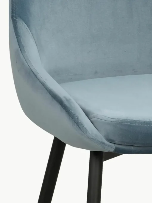 Fluwelen stoelen Sierra, 2 stuks