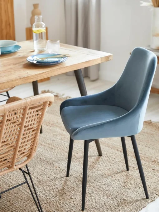 Fluwelen stoelen Sierra, 2 stuks