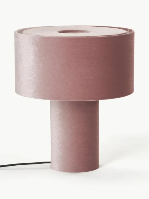 Fluwelen tafellamp Ron