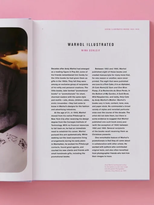 Fotoboek Andy Warhol. Zeven geïllustreerde boeken 1952-1959