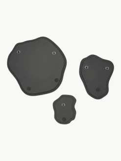 Frameloze wandspiegelset Lia in organische vorm, set van 3