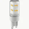 G9 peertjes, neutraal wit, 6 stuks
