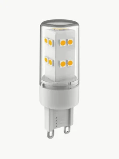 G9 peertjes, neutraal wit, 6 stuks