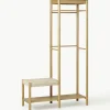 Garderobe Ember van bamboehout