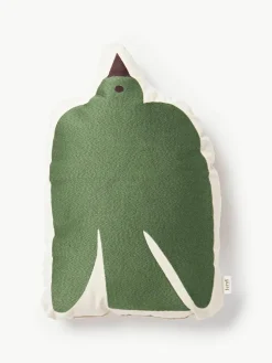 Geborduurd kussen Swif Bird van biokatoen