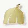 Geborduurd kussen Swif Bird van biokatoen