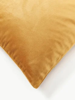 Geborduurde fluwelen kussenhoes Elefco