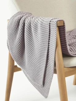 Gebreide plaid Adalyn van biokatoen